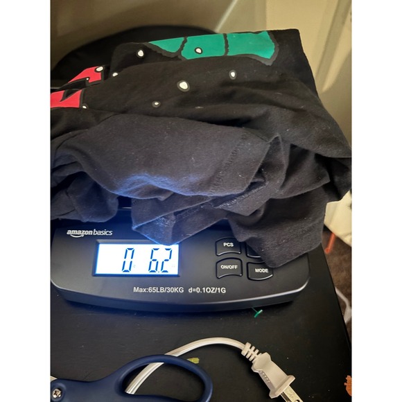 Vintage Y2K Aéropostale Peanuts Snoopy Christmas Tee Team Aero Christmas Sz L - Picture 5 of 5